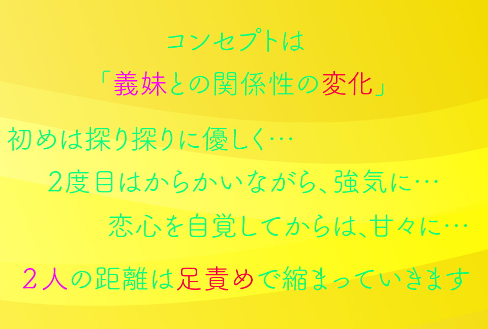 義妹にオナバレしてから足フェチセックスするまで