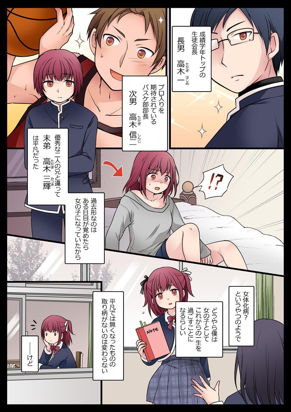 TSして兄達の性処理係になった僕のとある一日