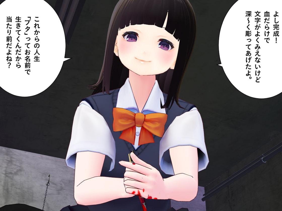 可愛い女子高生様に、厳しい命令と拷問で人間廃業させられる。【第二章】