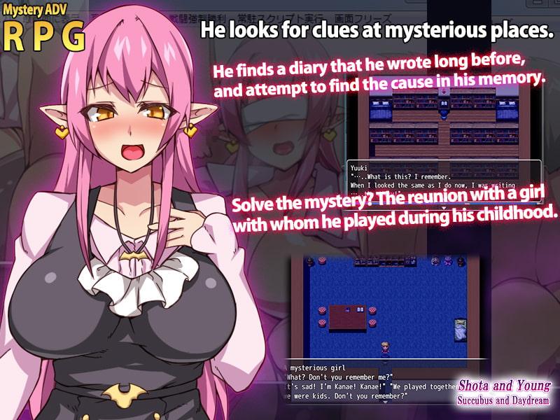 Shota and Young Succubus and Daydream