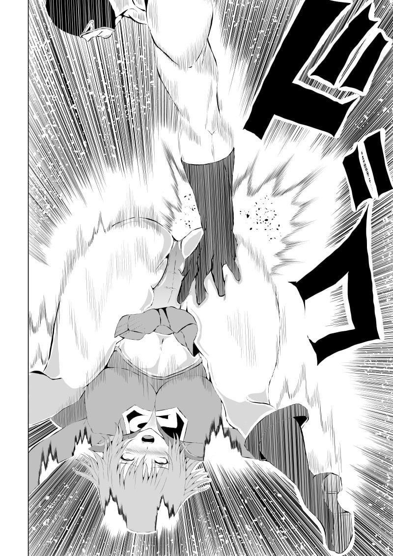 スーパ○ガール敗北-プロレス地獄編-