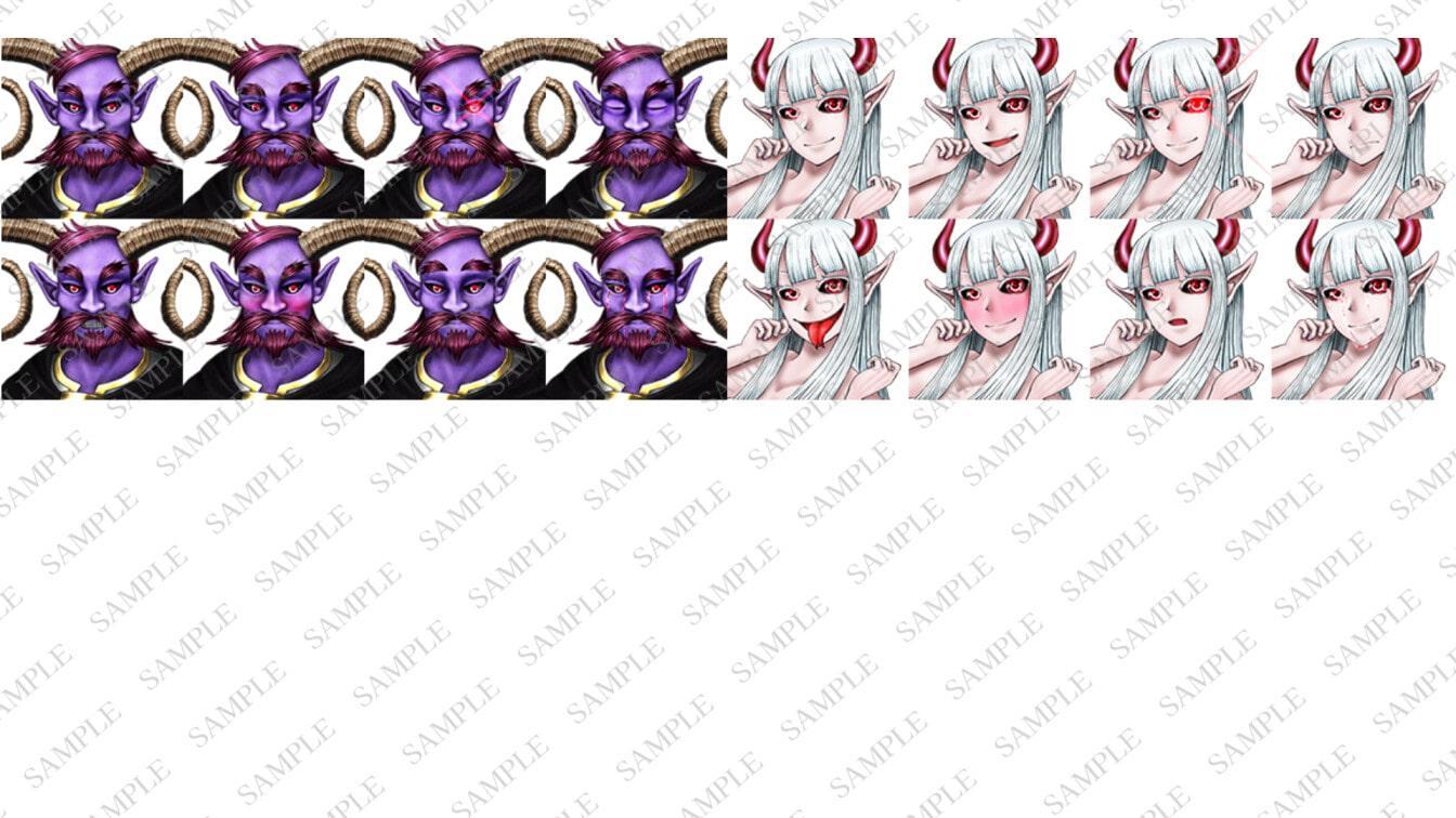 ファンタジーキャラクター立ち絵素材集1【ゲーム・TRPG】