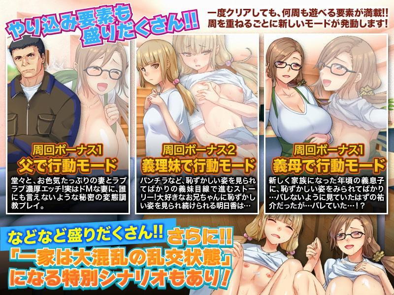 義弟の僕に見せる義理妹や義母の油断した姿と、その後の気まずい雰囲気