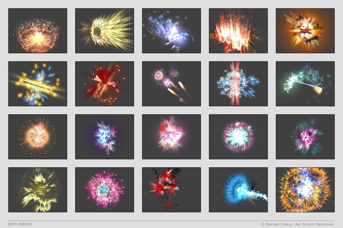 エフェクト素材集:EVFX打撃