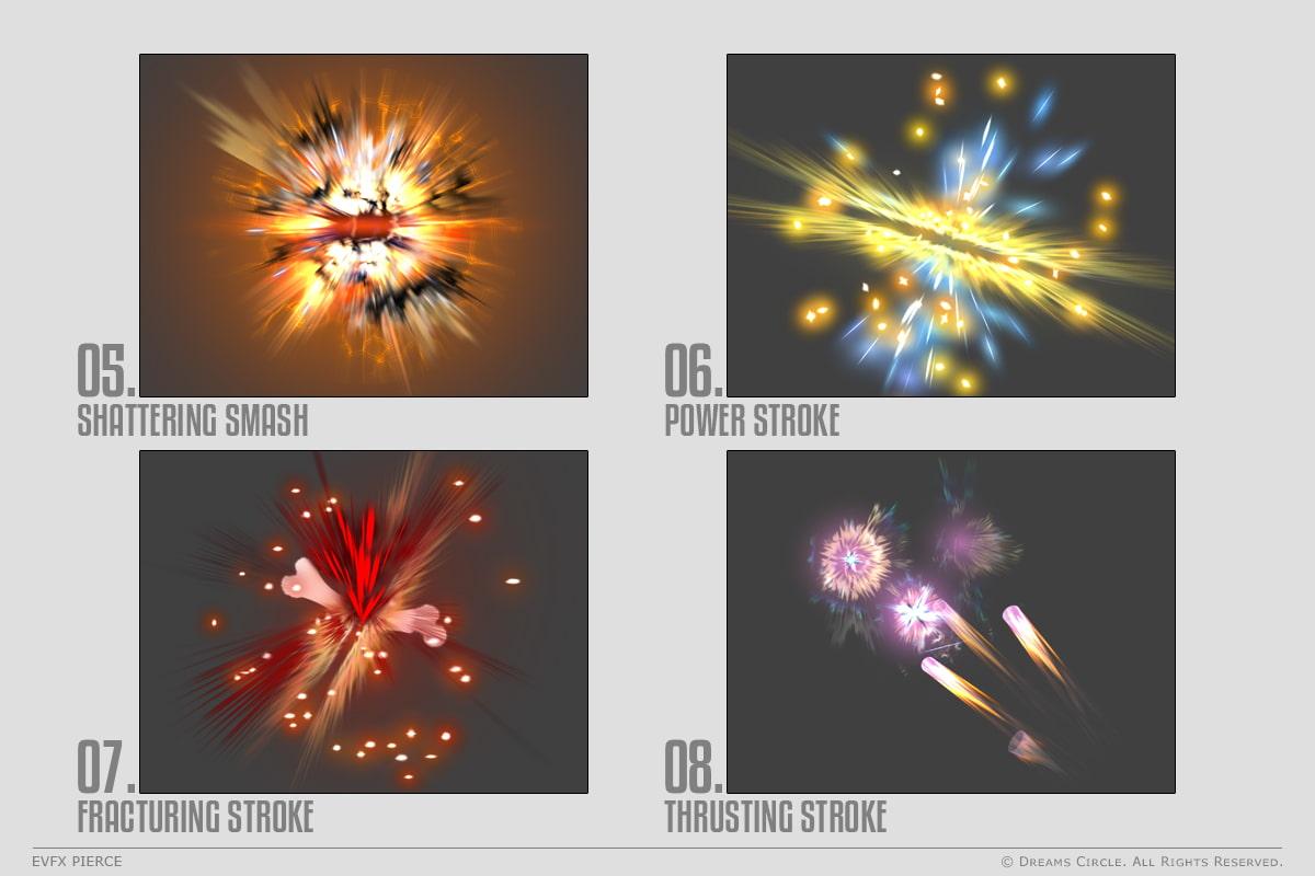 エフェクト素材集:EVFX打撃