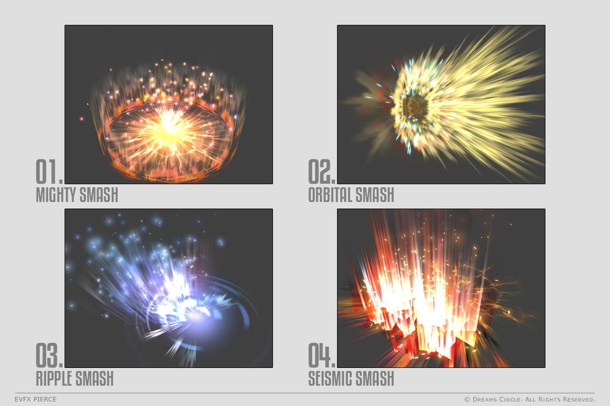 エフェクト素材集:EVFX打撃