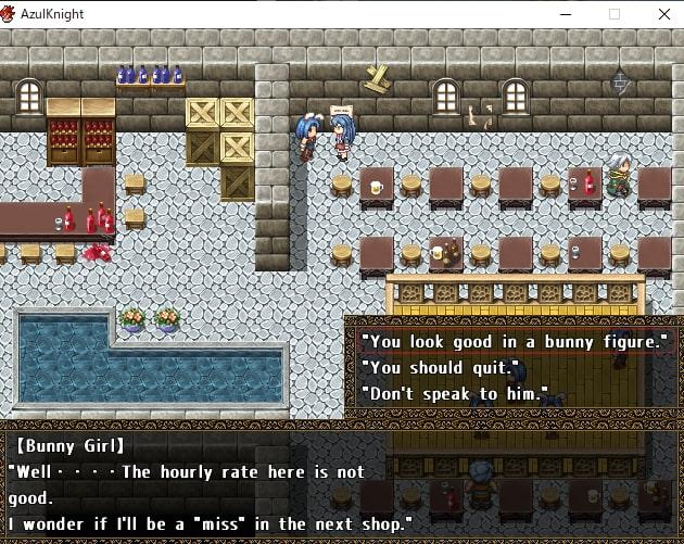 Azul Knight - Milletia of the Blue Sword