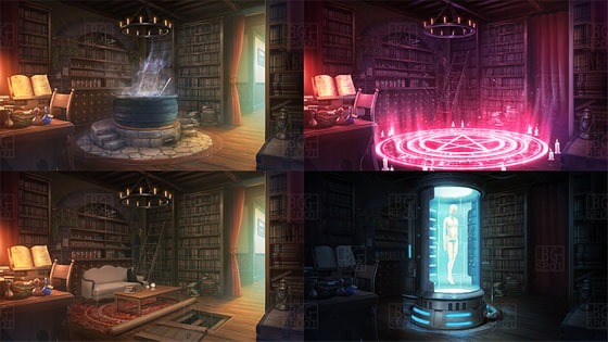 BG_魔法使いの部屋