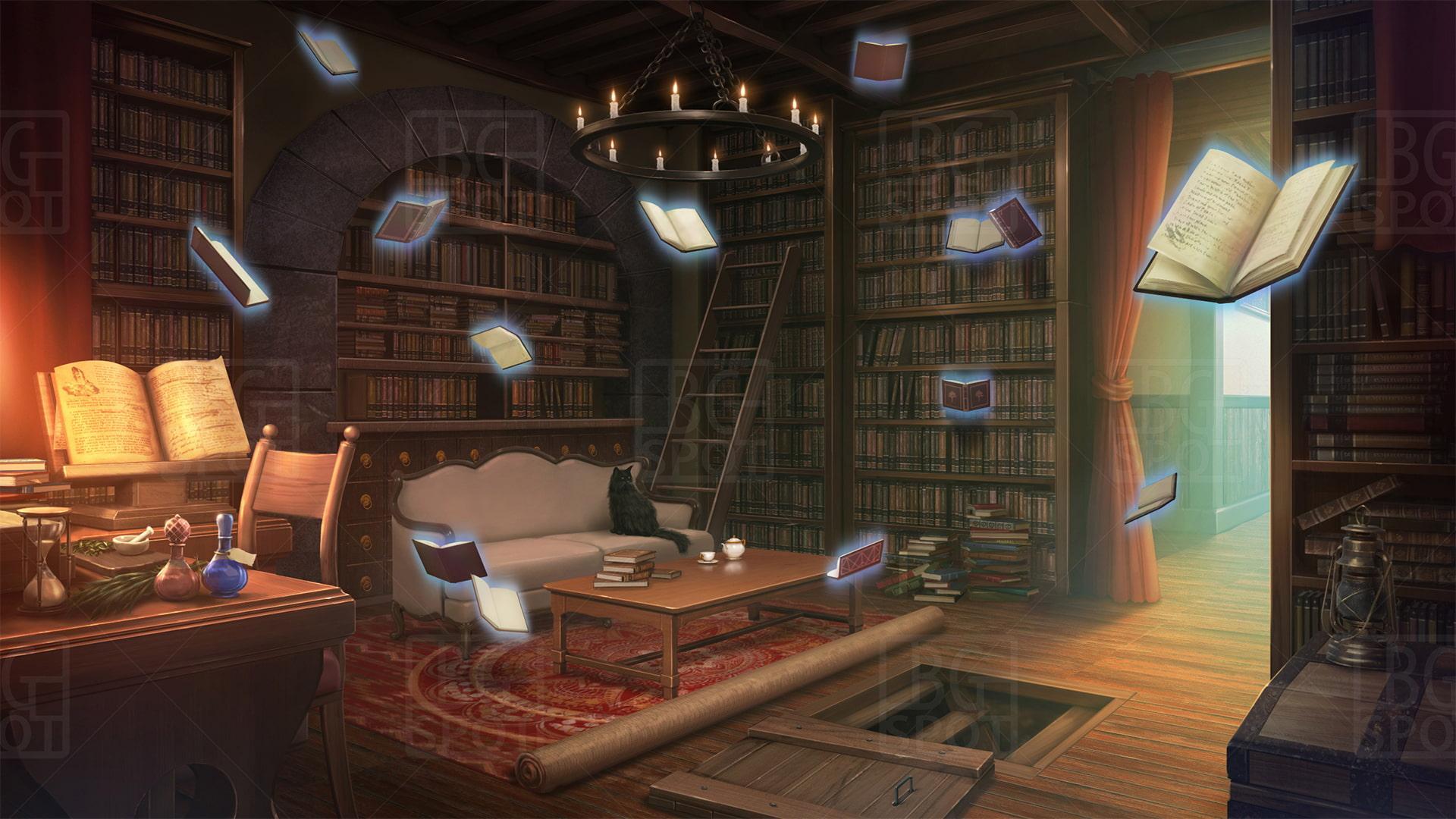 BG_魔法使いの部屋