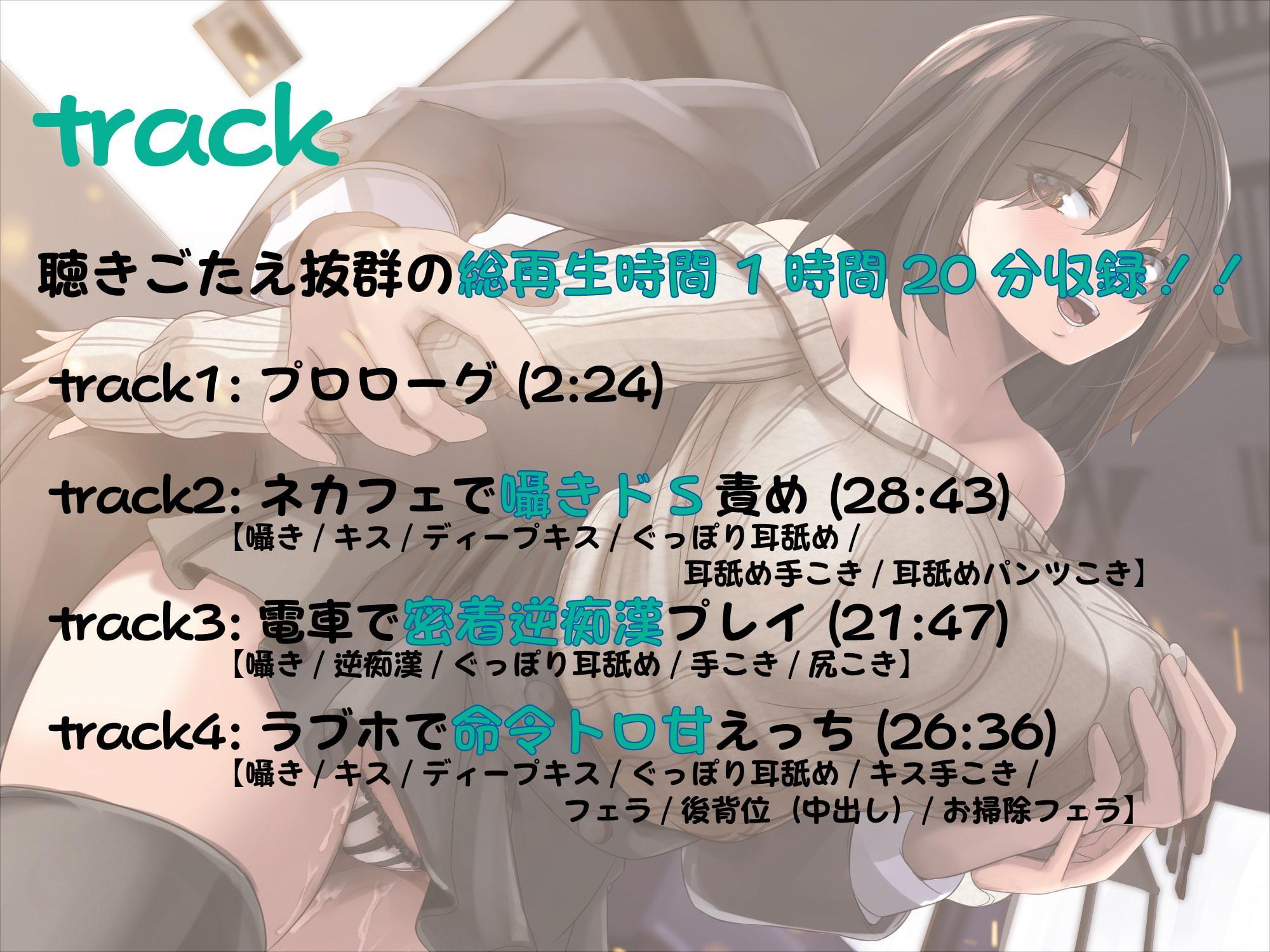 性欲強めドS黒髪清楚JDとのトロ甘責められ生活~偶然満員電車に居合わせたら捕まりました~