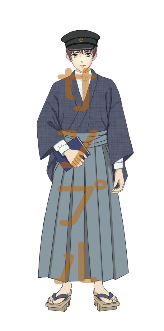 立ち絵素材4 書生