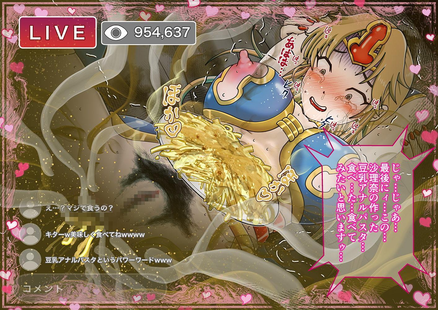 セクシーなお姉さんアイドルをアナル破壊食糞奴隷調教