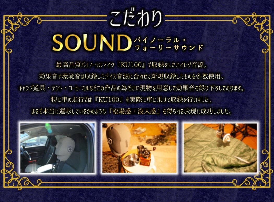 【エロゲ同梱】ダウナー系JKとの同棲～帰ってきたユキさんとわくわくキャンプ～【KU100/フォーリーサウンド】