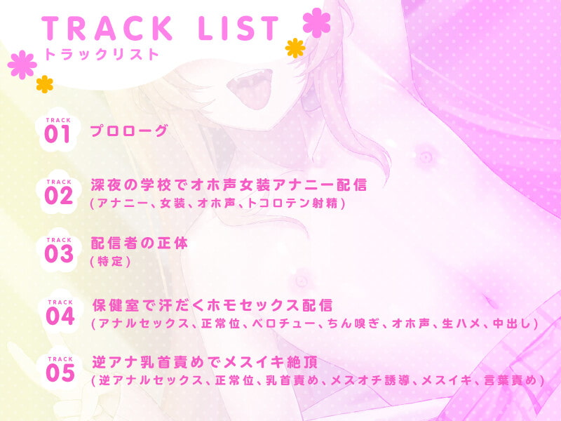 過激なアナニー配信者の男の娘がクラスの不良少年だった