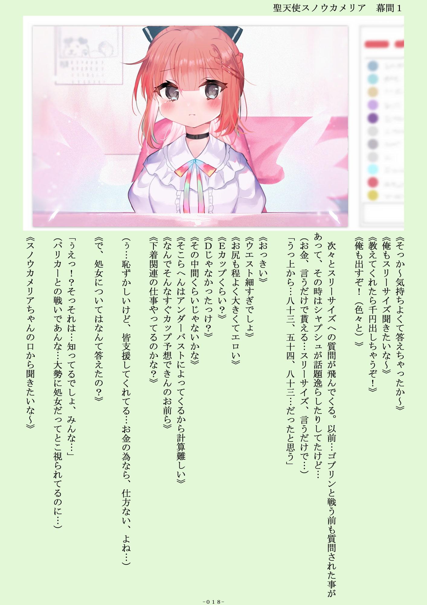 聖天使スノウカメリア 幕間1「スノウカメリアの雑談配信」