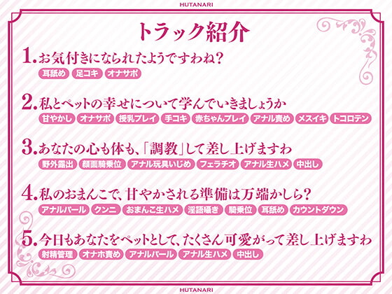 ふたなりお嬢様の歪んだマゾペット愛育性活-あなたを心から溺愛してどんな欲望も受け入れてくれる女の子様に躾けられる第二の人生-