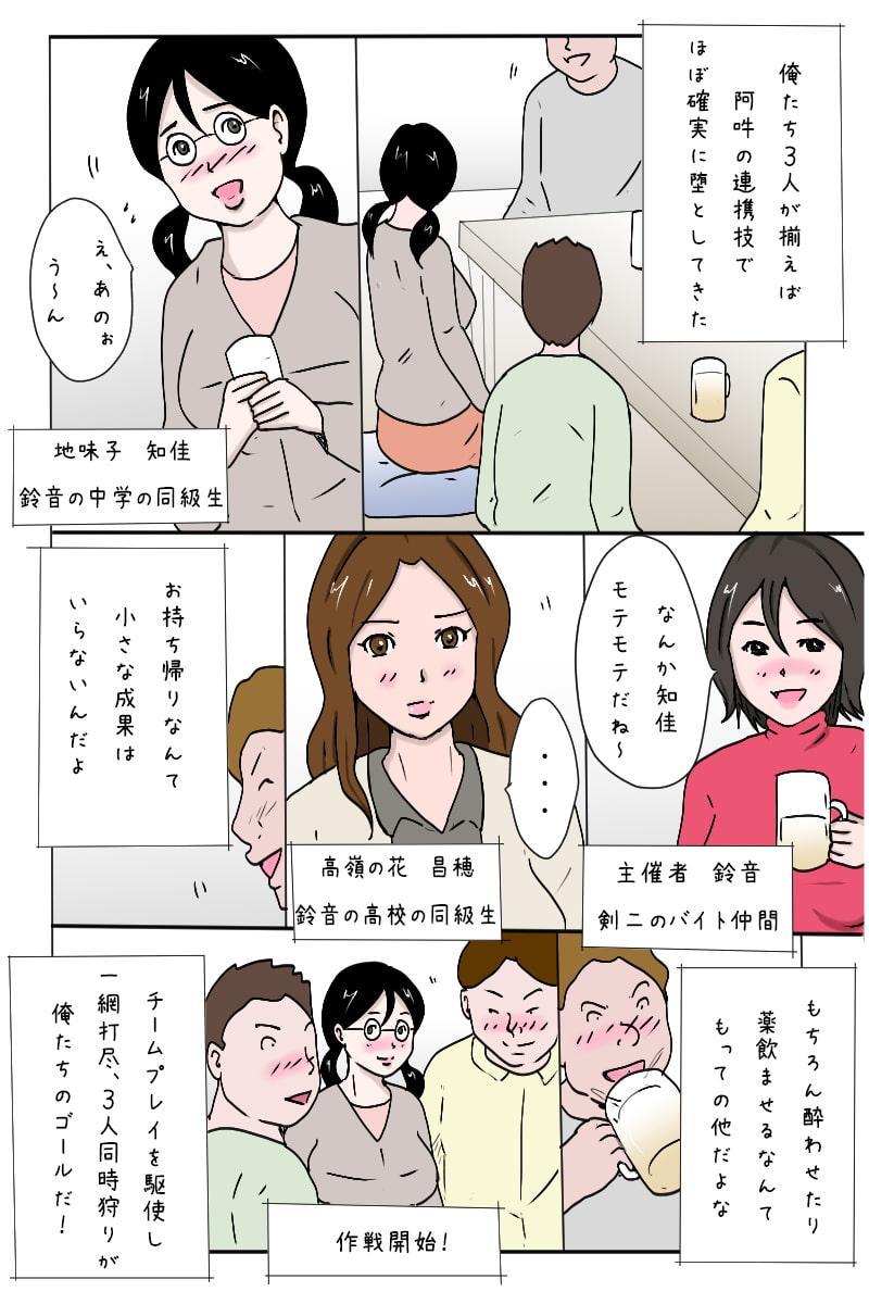 「合コンで一網打尽、3人同時狩り」