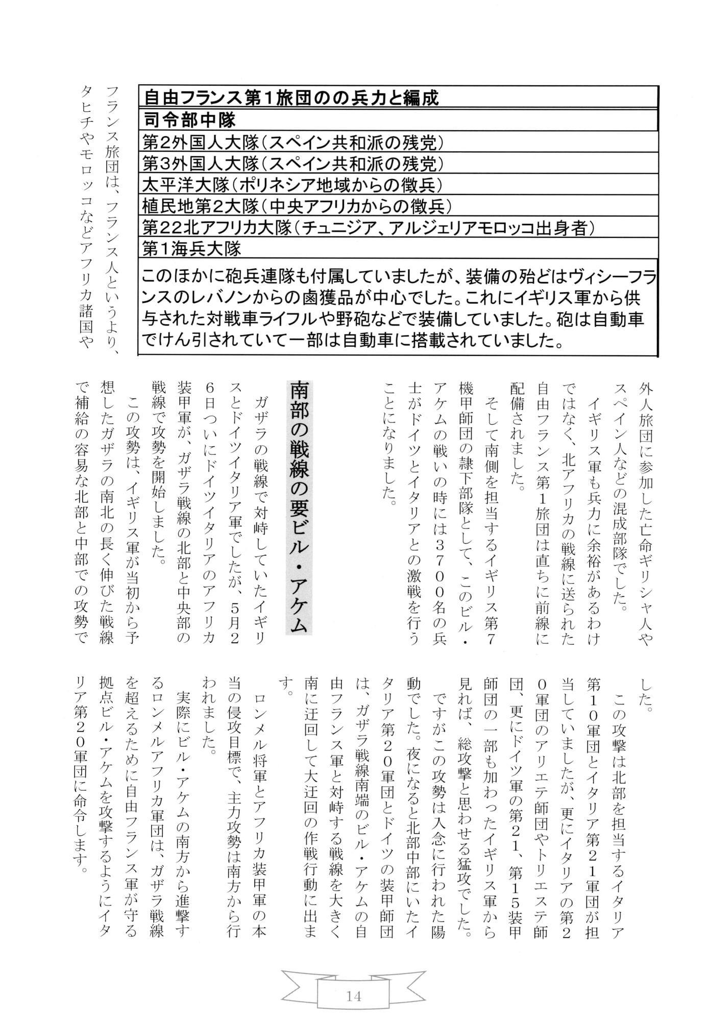 自由フランスとの激闘　ビル・アケム