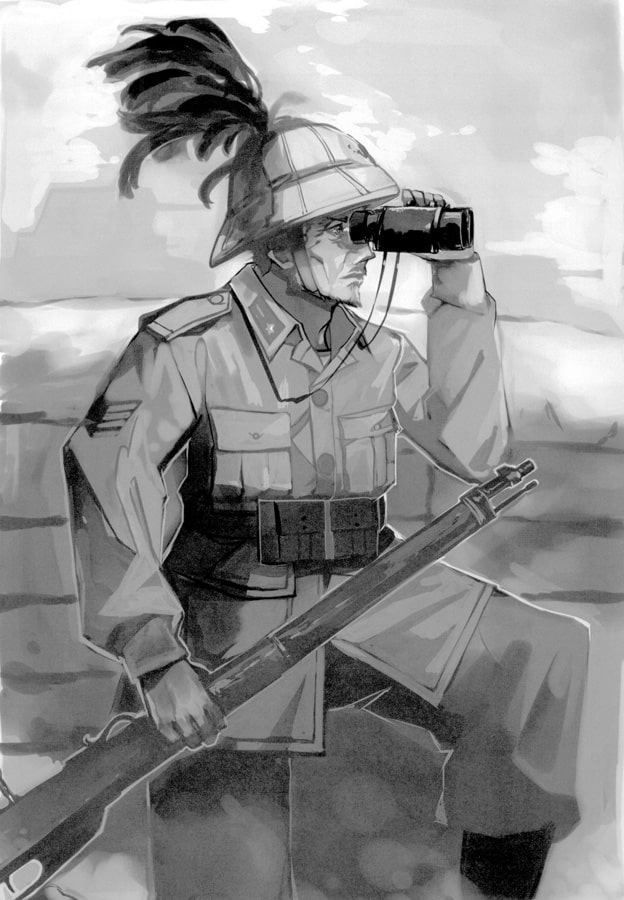 イタリア歩兵の対戦車戦闘IN北アフリカ