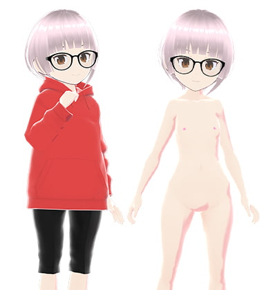 一晩で作ろう!君の嫁! ～3Dで作る銀髪ロリ～