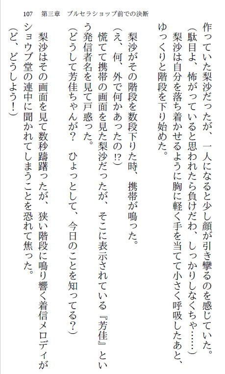 生徒会長・梨沙(8) ～同級生2編～