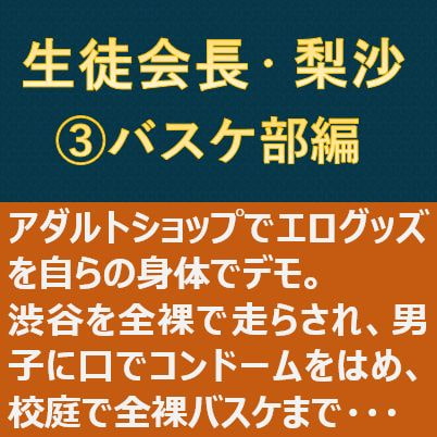 生徒会長・梨沙(3) ～バスケ部編～