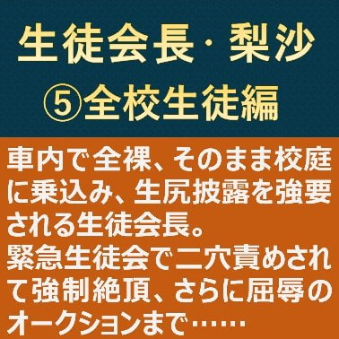 生徒会長・梨沙(5) ～全校生徒編～