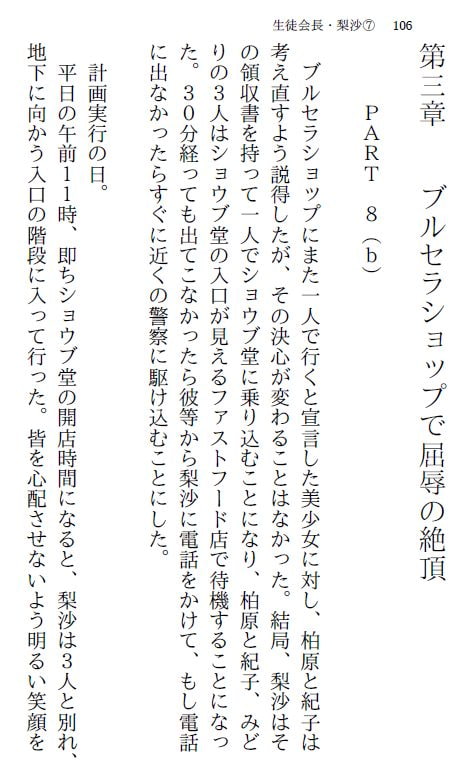 生徒会長・梨沙(7) ～同窓会編～