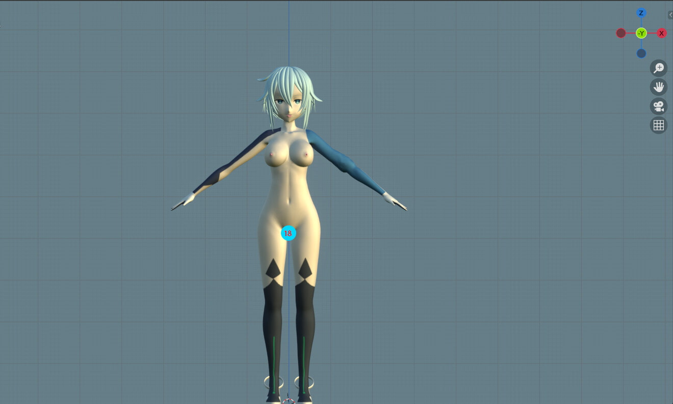 sinon 3d model