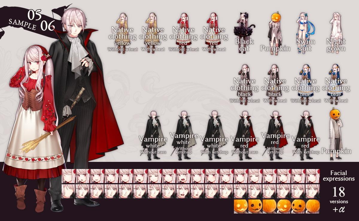 CHARACTER ART | Closet: Clothing pack 2020