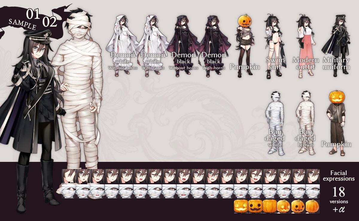 CHARACTER ART | Closet: Clothing pack 2020