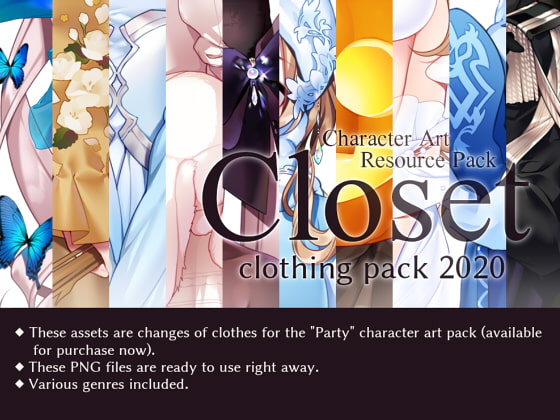 CHARACTER ART | Closet: Clothing pack 2020