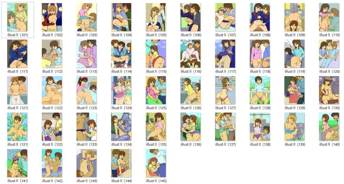 初期イラスト集II(修正版)