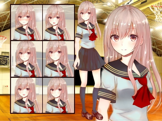 制服の女の子立ち絵22