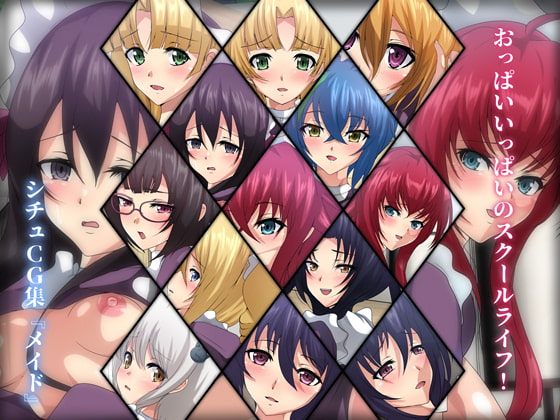 おっぱいいっぱいのスクールライフ! シチュCG集『メイド』
