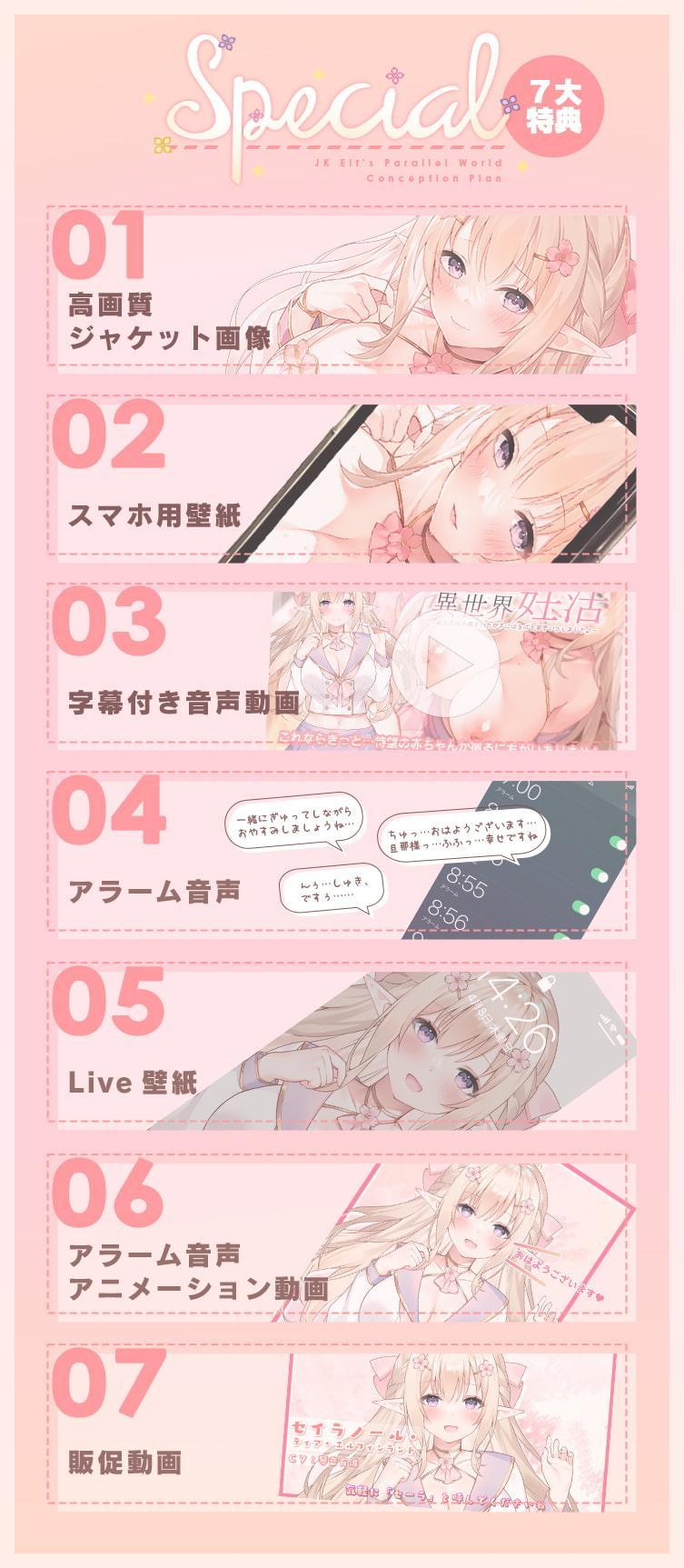 JKエルフの異世界妊活 ~あなたの子種をいただきにはるばる留学いたしました♪~