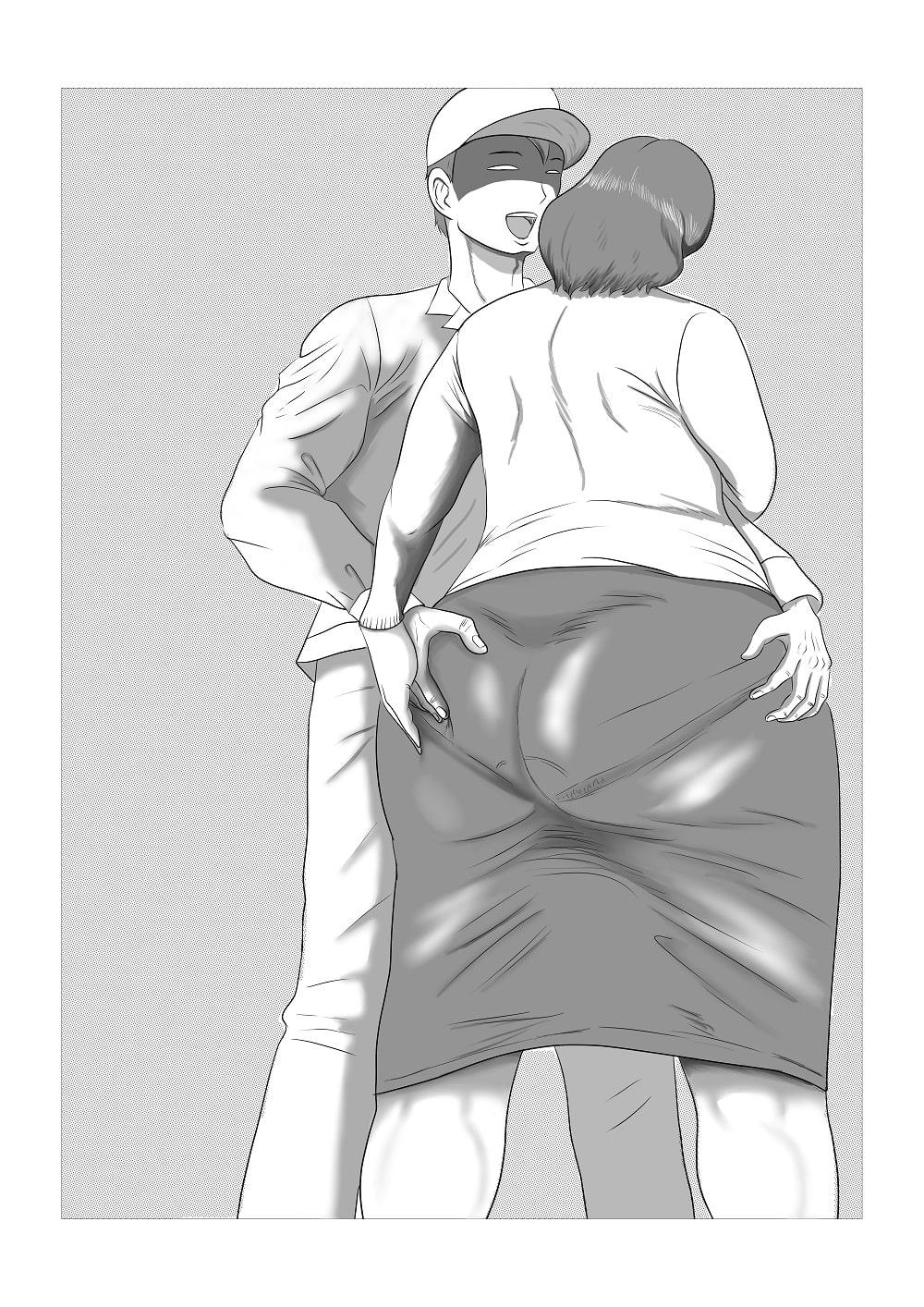 夫は銀行勤めで経済的にはそれほど困ってはいないが趣味のガーデニングや孫のために内職をする五十路熟女と若者が午前中からエッチする話