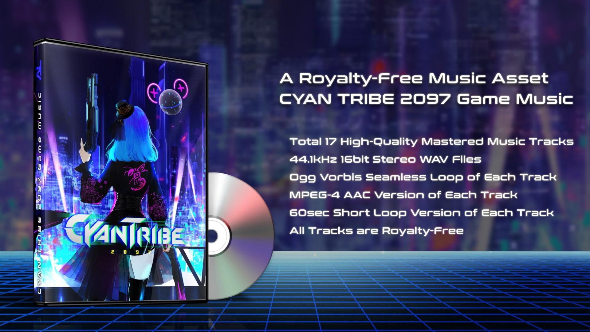 [BGM素材] CYAN TRIBE 2097 Game Music