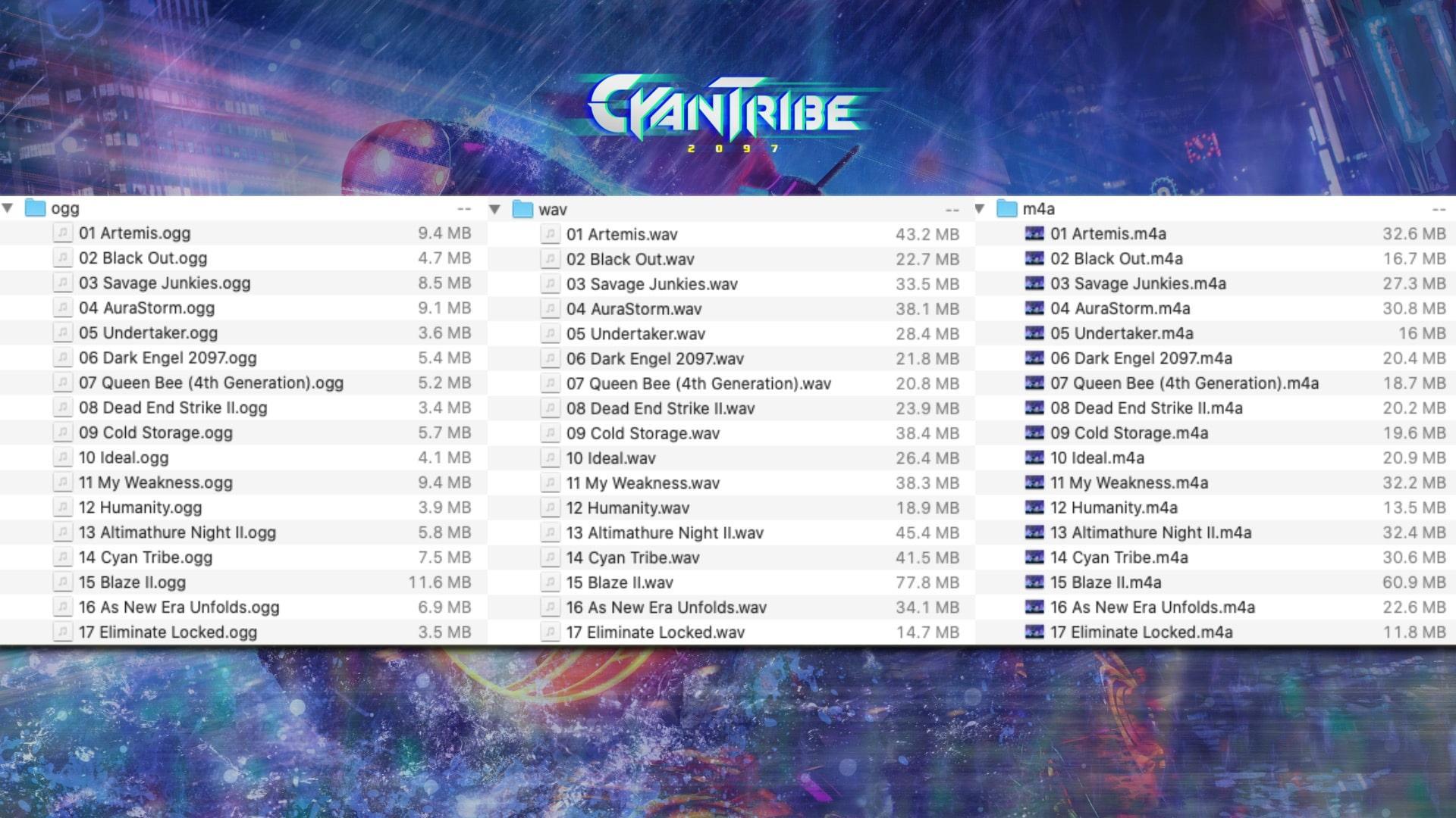 [BGM素材] CYAN TRIBE 2097 Game Music