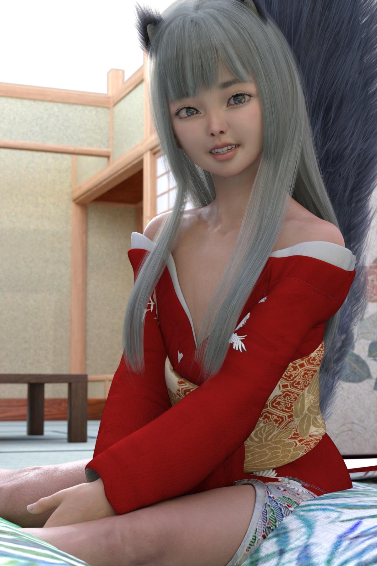 きつね娘のおもてなし