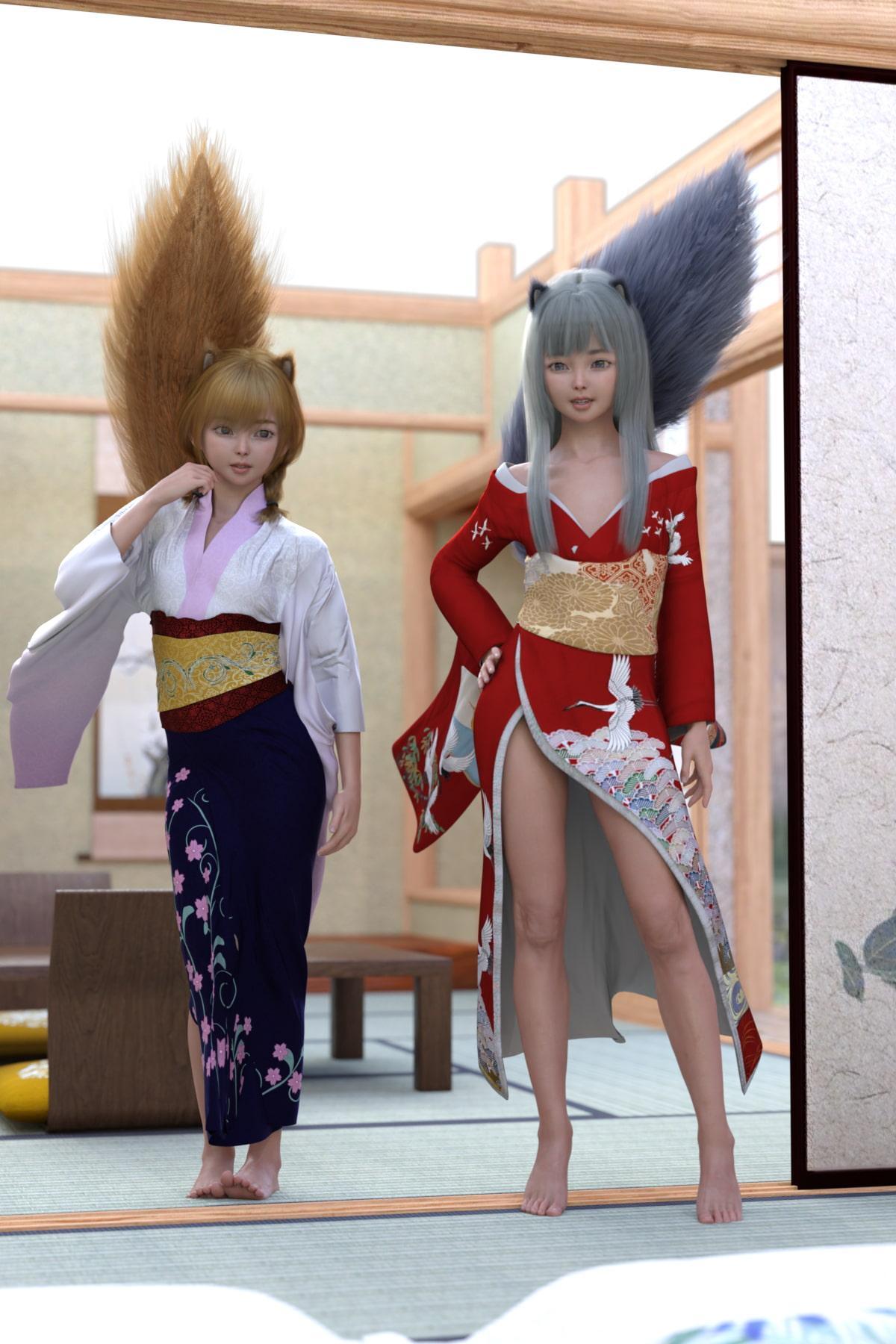 きつね娘のおもてなし