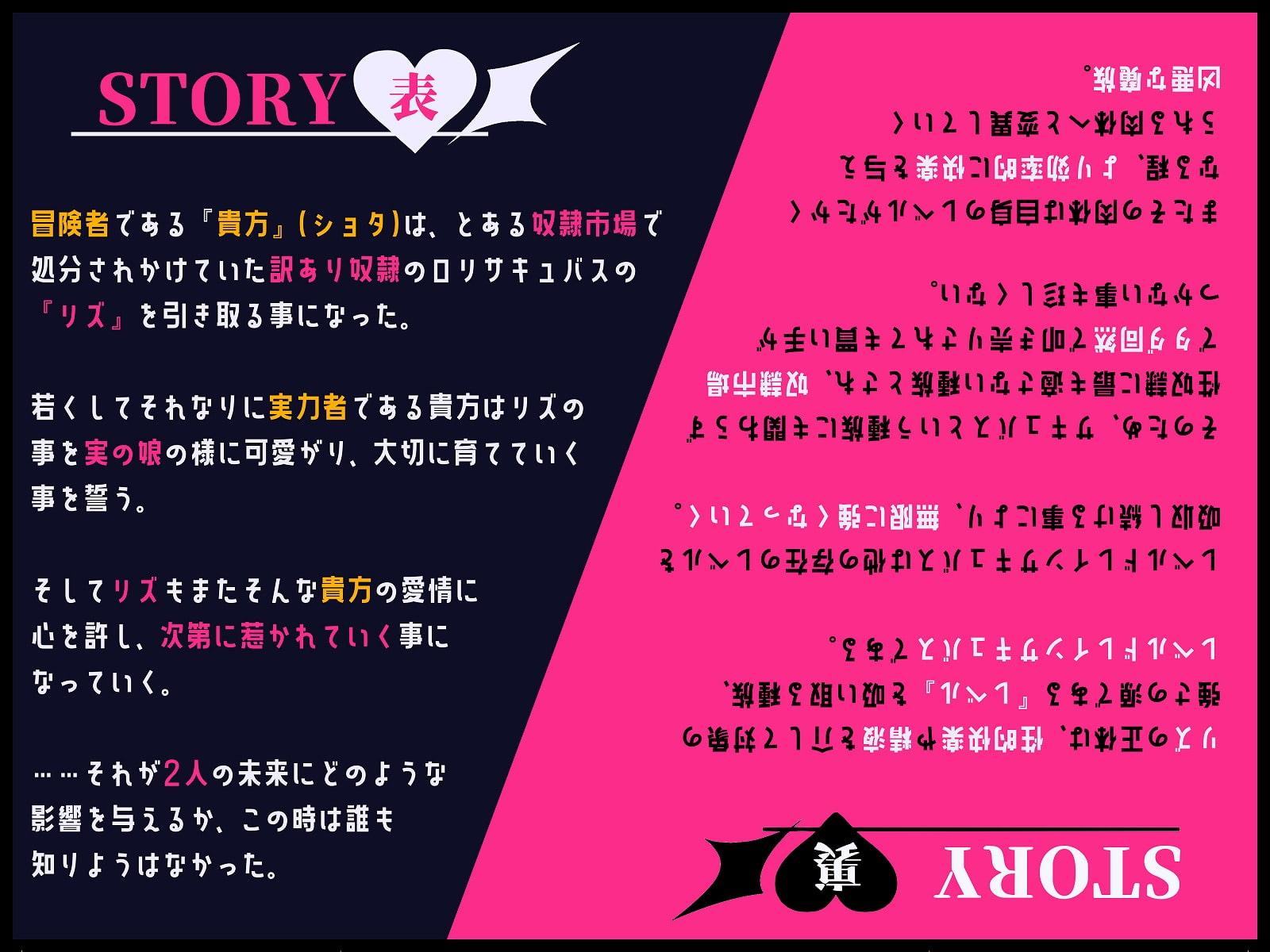 レベルドレインサキュバス-冒険者の僕が、訳あり奴隷のロリサキュバスを引き取り、大事に育てた所……一年で急成長して逆にサキュバスママの赤ちゃんにされちゃった話-