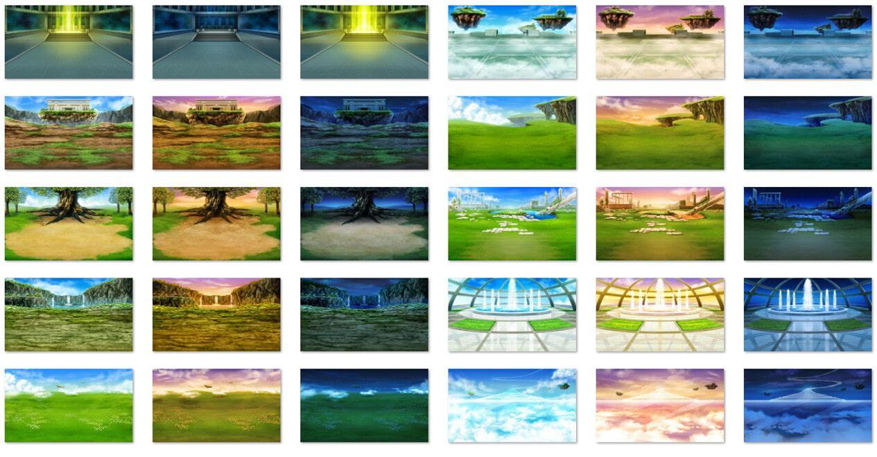 天界の戦闘背景 サファイアソフト素材 Vol7