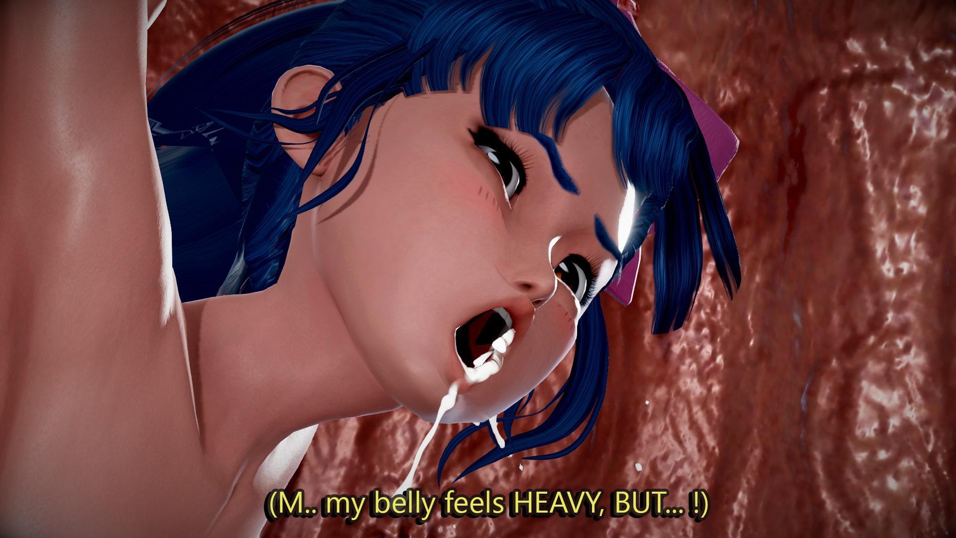 L○ blue girl impregnations 3