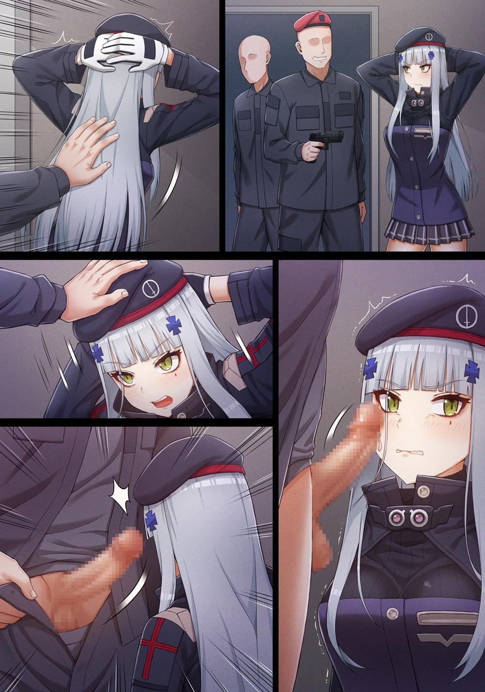 捕虜になったHK416