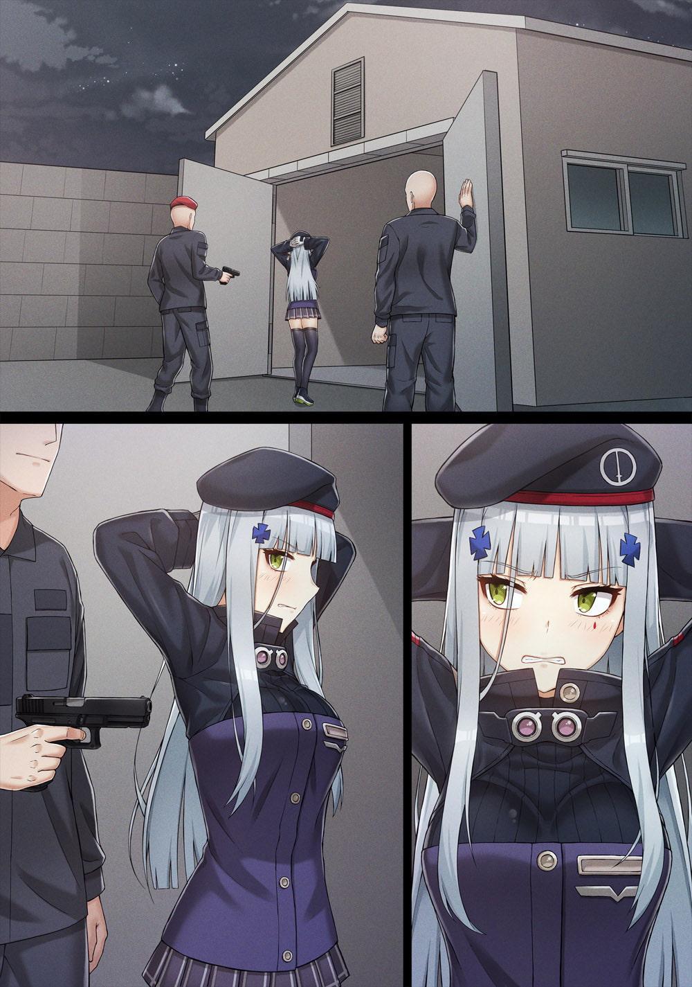 捕虜になったHK416