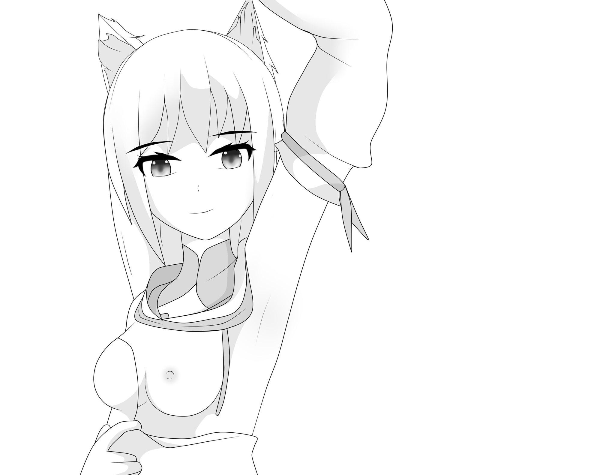 白上に染める夏色