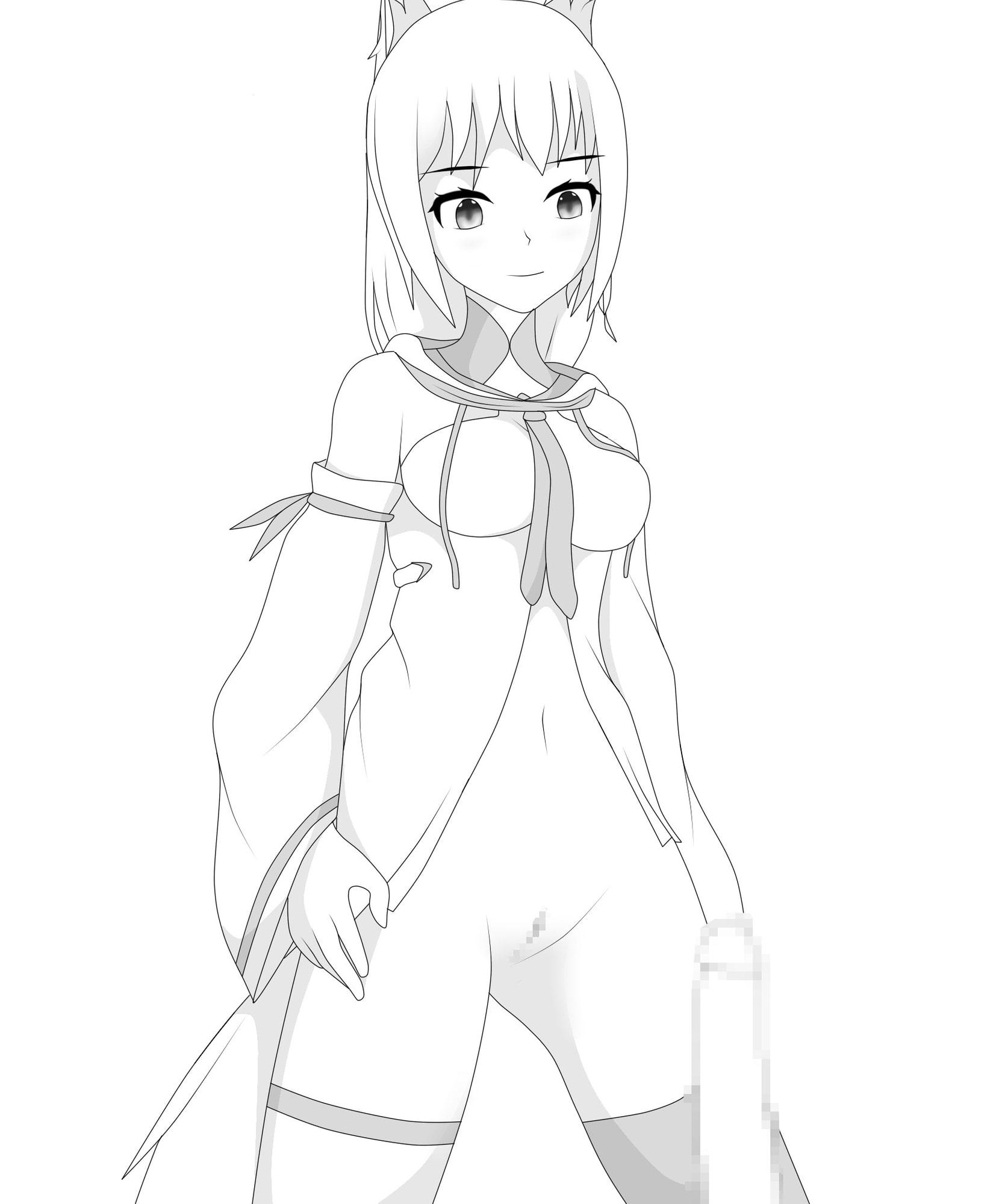 白上に染める夏色