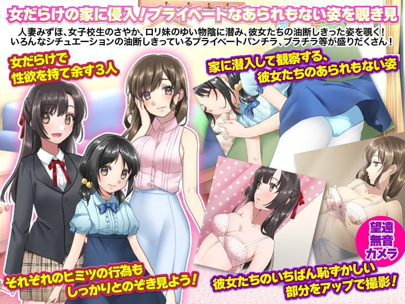 隣家の住人 ～隣家の姉妹と母のプライベートをこっそり覗き見るゲーム～