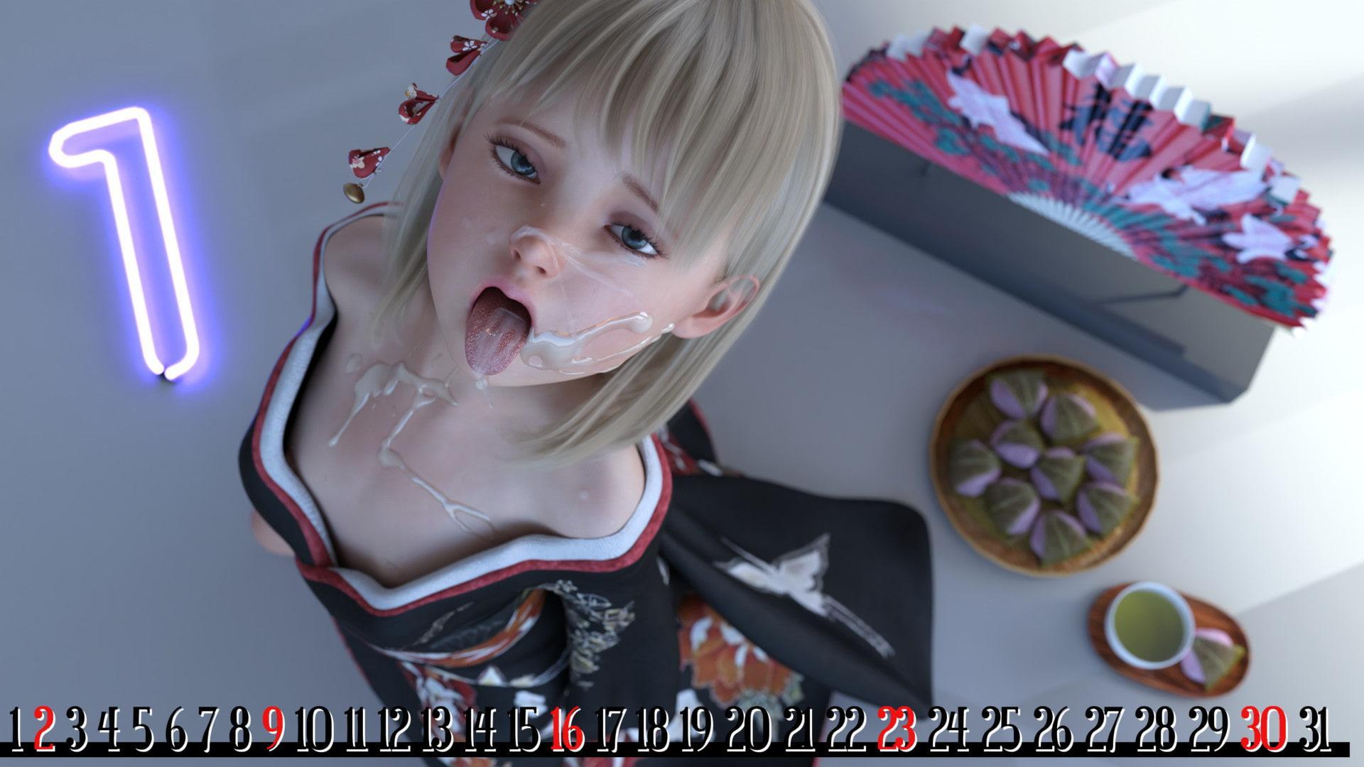 2022年カレンダー【ちょいエロ版】